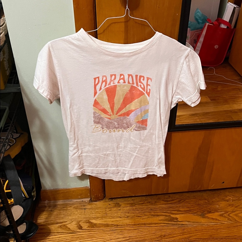 Roxy Soft Pink Tee